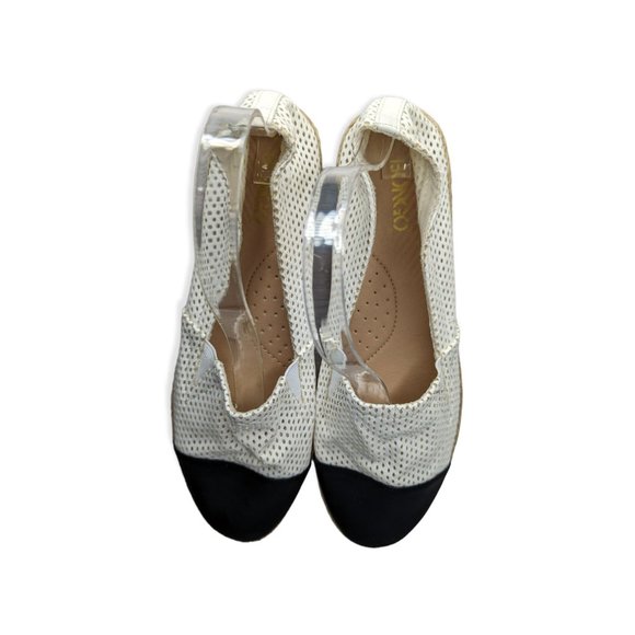 BONGO Black & White Slip On Shoes Size 9 - Picture 2 of 10